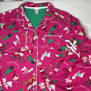 Wondershop Women’s Holiday Pajama Set Size L